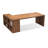 Brown L-Shaped Solid Wood desks-108297792-108297791