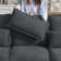109.84" U Shaped Double Layer Soft Sofa with Toss Pillows