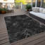 Tapis gris anthracite lavable à la machine intérieur / extérieur ACN825 5 pi x 7 pi 6 po-95855223