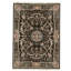 High-Quality Hand-Knotted Black Area Rug