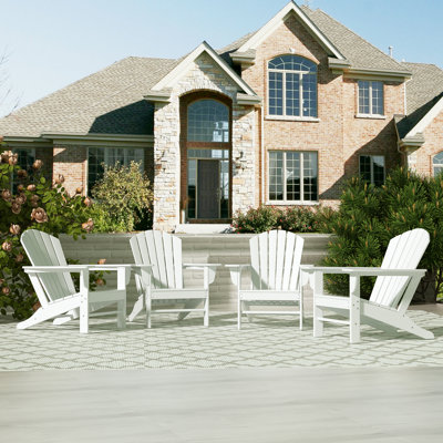 Chaise Adirondack en résine Altura