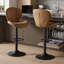 Bar Stools Set of 2 Modern Swivel Bar Chairs, Barstools Counter Height with High Backrest Easy 3-5 Minute Assembly for Bar, Kitchen, Dining Room-269593244