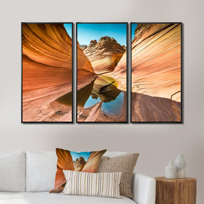 " Water Inside Arizona Wave " 3 - Pieces