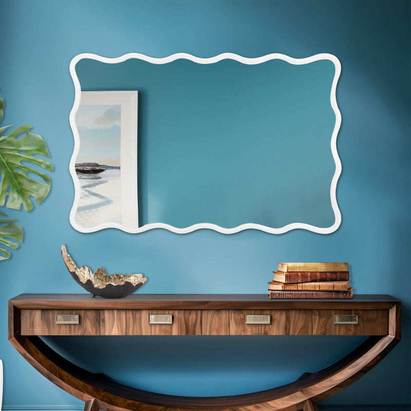 Miroir mural Angelo, Blanc