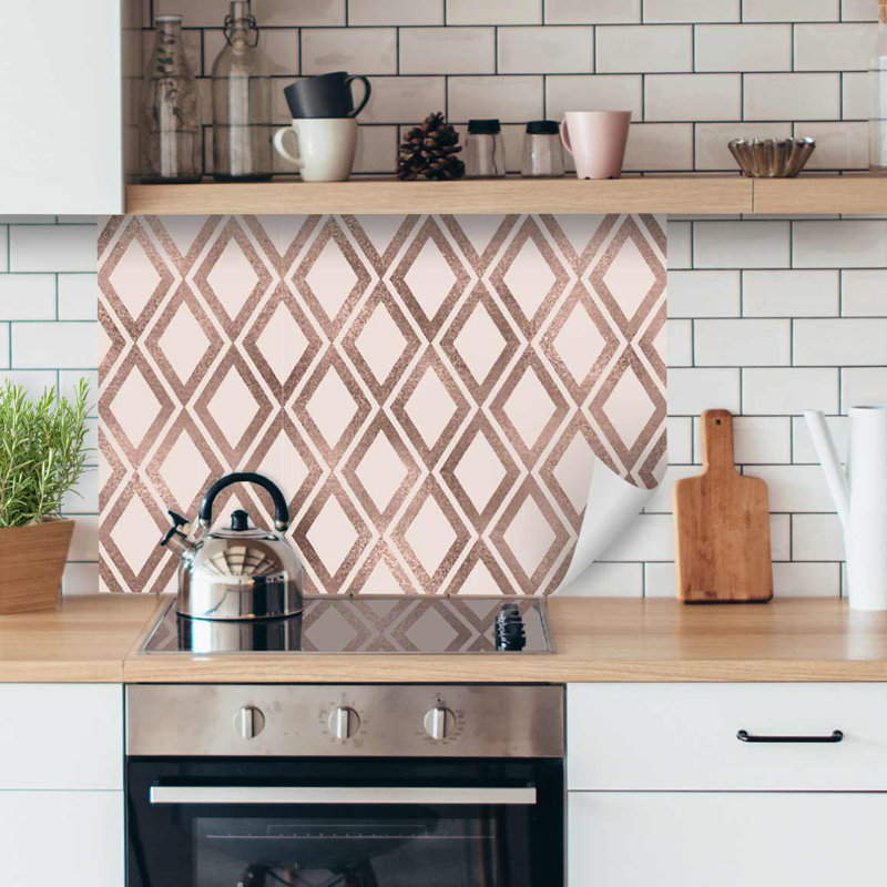 Monaghan 60cm W x 120cm L PVC Peel and Stick Panel