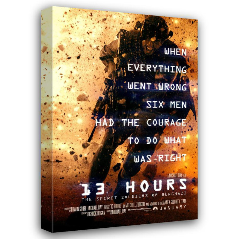 13 heures: le soldat secret de Benghazi, H 18 po x l 12 po