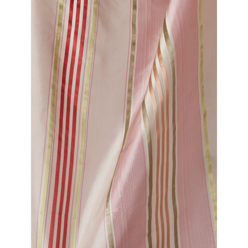Rayures charlotte, Rose / jaune / rouge