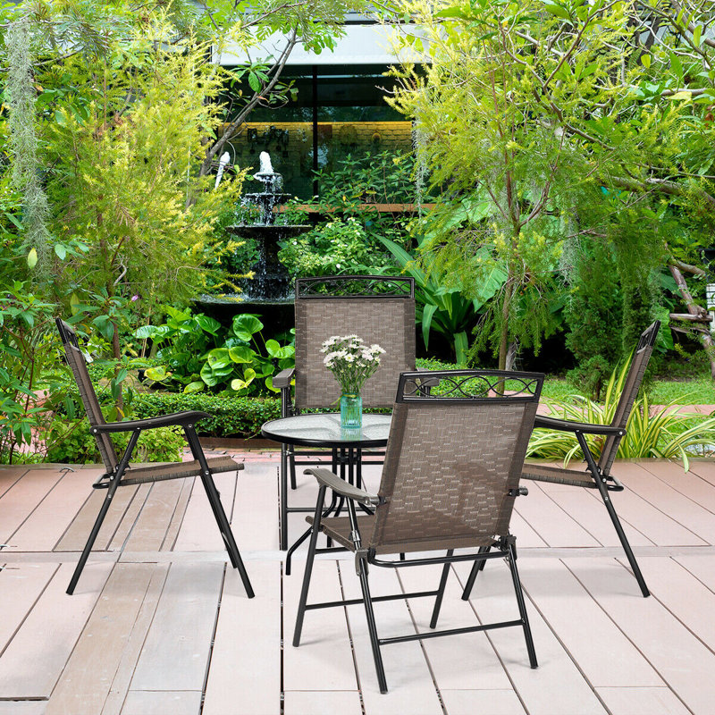 Fabric Patio Folding Chair Folding Chair Set