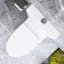 Toilette allongée à jet double siphonique 1,1 / 1,6 GPF Kiddie Furniture