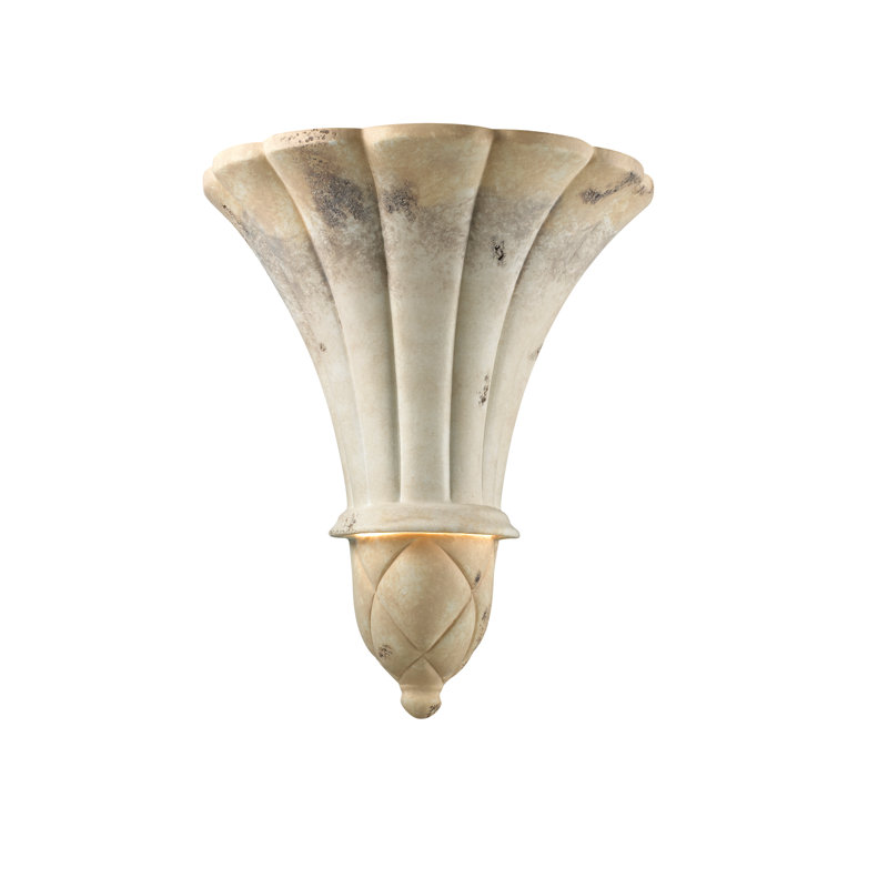 Tieast Ceramic LED Flush Mounted Sconce