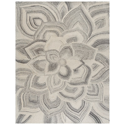 Jardin Hand Tufted Wool;Cotton Geometric Indoor Rug