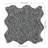 Marvella Smoked Onyx Pebble 12 in. x 12 in. Tumbled Marble Mosaic Floor and Wall Tile