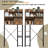 Lashena Freestanding Over The Toilet Storage-1223218343