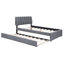Lit plateforme tapissier Cozy Feeling Grey-1009071697