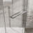 Neo-Angle Frameless Shower Door 36 In. D X 36 In. W X 72 In. H Corner Shower Enclosure With Clear SGCC Tempered Glass Pivot Shower Door-111950440