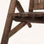 Causeuse en bois 2 places avec table intégrée Adirondack