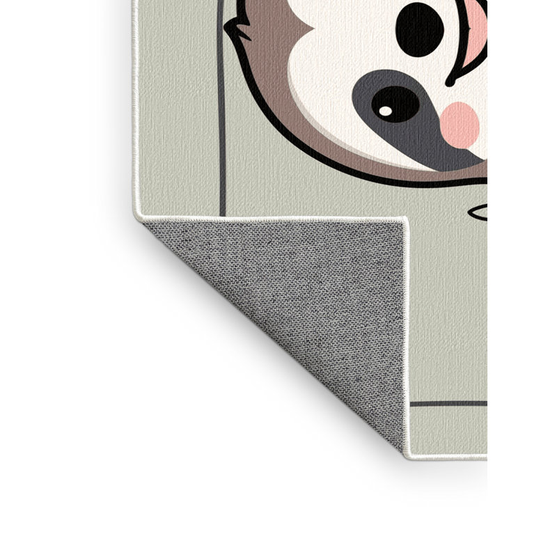 Tapis pour enfants East Urban Home, Rectangulaire 8 pi x 10 pi