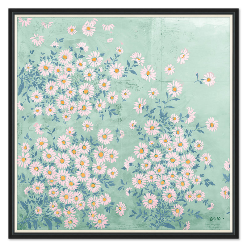 Romance I Print by Paule Marrot Soicher Marin, Black Framed