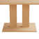 Louisette 46'' Modern Dining Kitchen Table with and 4 Dining Chairs Set