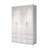 Arayah 63'' Wide Large Vacuum-Formed Armoire