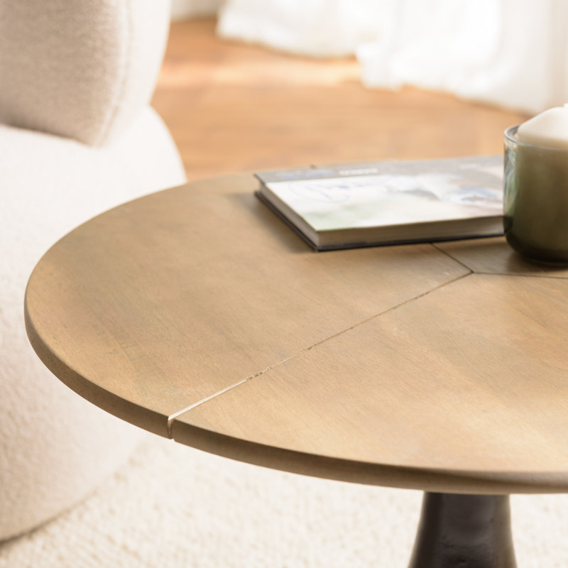 Brumiss Pedestal End Table