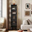 Armoire d'angle en bois manufacturé