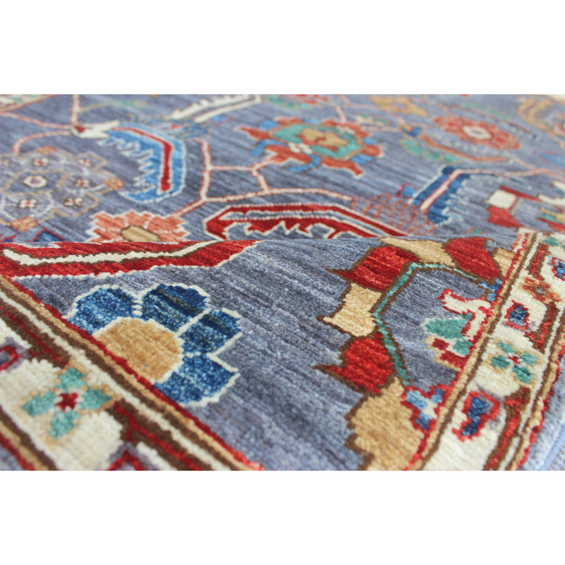 One-of-a-Kind 3'4" X 4'10" Hand Knotted Area Rug