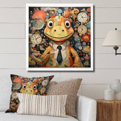 Cubist Dinosaur Nursery II - Dinosaurwall Art