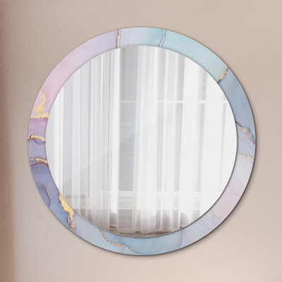 Huldar Glass Flat Wall Mirror