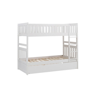 Genelda Kids Bunk Bed with Trundle