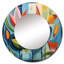 Miroir mural vert Mid Century-99619744