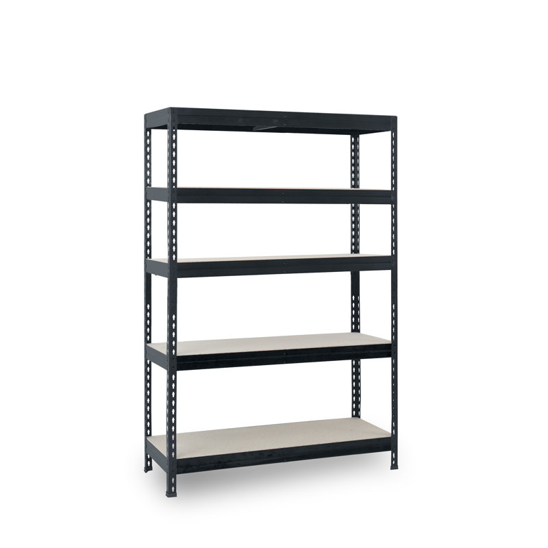 Heavy-Duty Steel 5-Shelf Garage Storage Unit, 48in x 20in x 70in