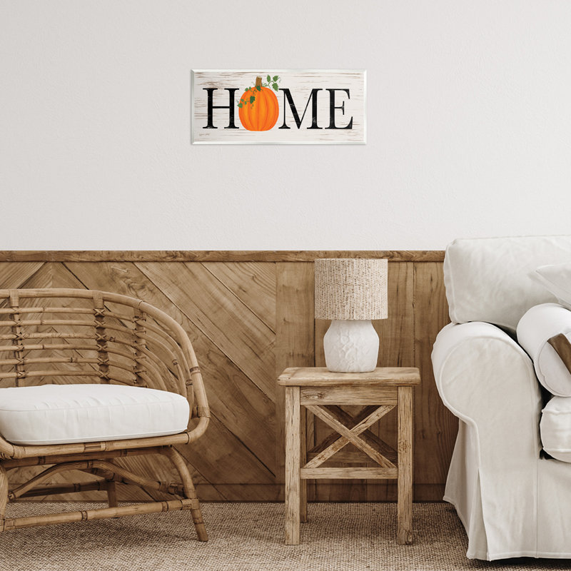 Plaque murale rustique en forme de citrouille rustique, design par Annie Lapoint
