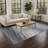Machine Washable Indoor/Outdoor Huseby ACN2272 Stripes Rug-338517451
