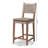 Datavia Solid Wood Counter Stool