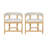 Comesha Modern Rubberwood Dining Chairs-110204446