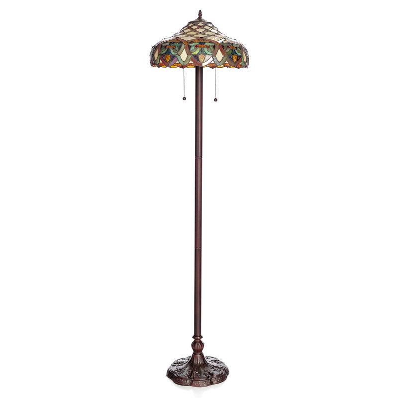Mathis 60'' Bronze Traditional Floor Lamp