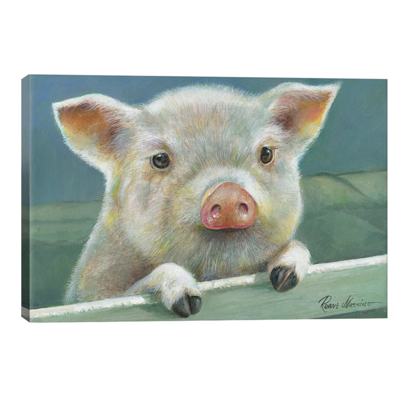 Herbie by Ruane Manning - Wrapped Canvas Painting, 152.5 cm H x 101.5 cm W