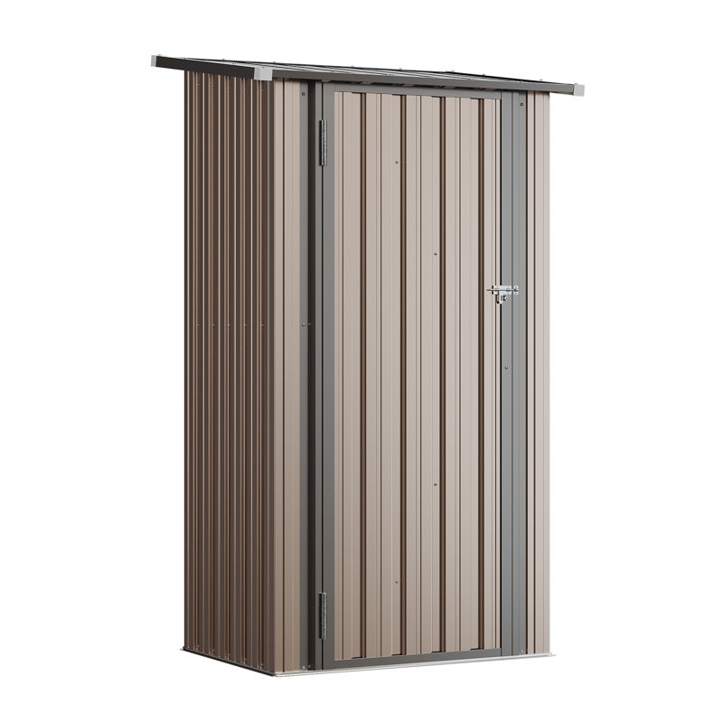 Remise de rangement d'extérieur en métal 3 pi x 2 pi