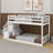 Twin Over Twin Floor Bunk Bed-1709408810