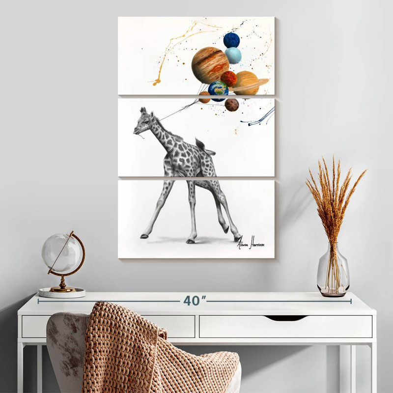 Brampt Giraffe Universe, 32" H x 20" W
