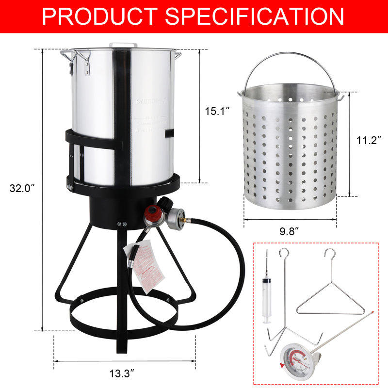 Winado Single Burner Turkey Fryer