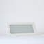 Registre de ventilation en aluminium de qualité supérieure avec insert linéaire blanc amovible, 4 po x 10 po-120465916