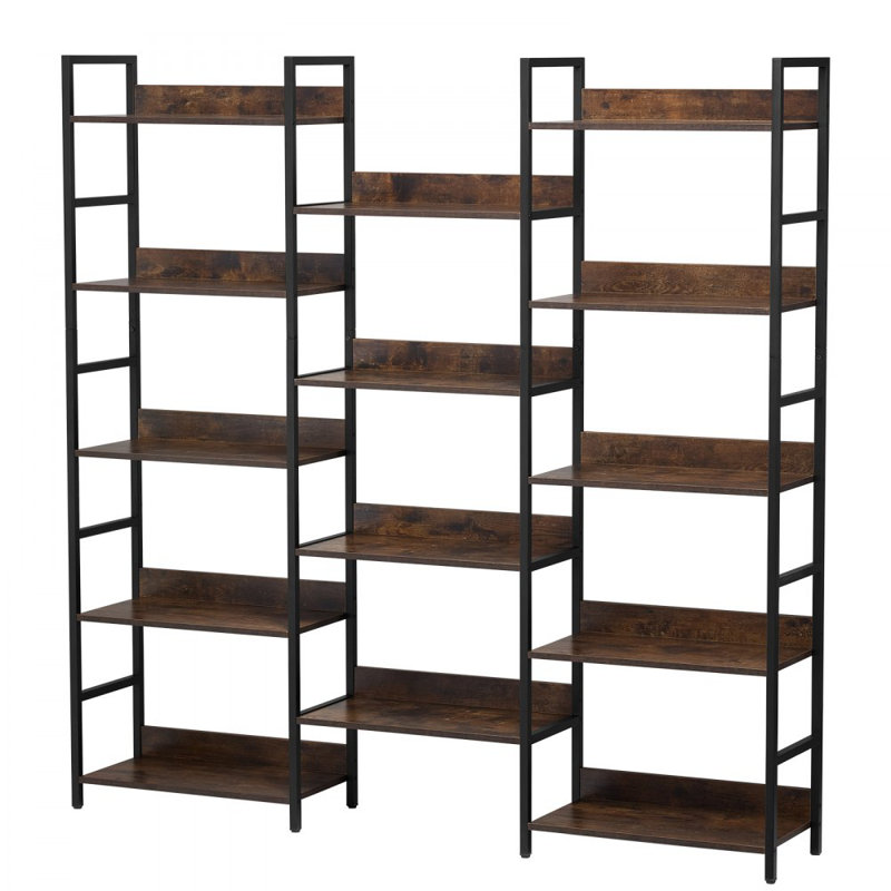 176cm H x 176cm W Metal Bookcase