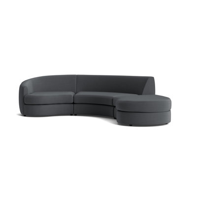 Giselle 3-Piece Left Arm Sectional