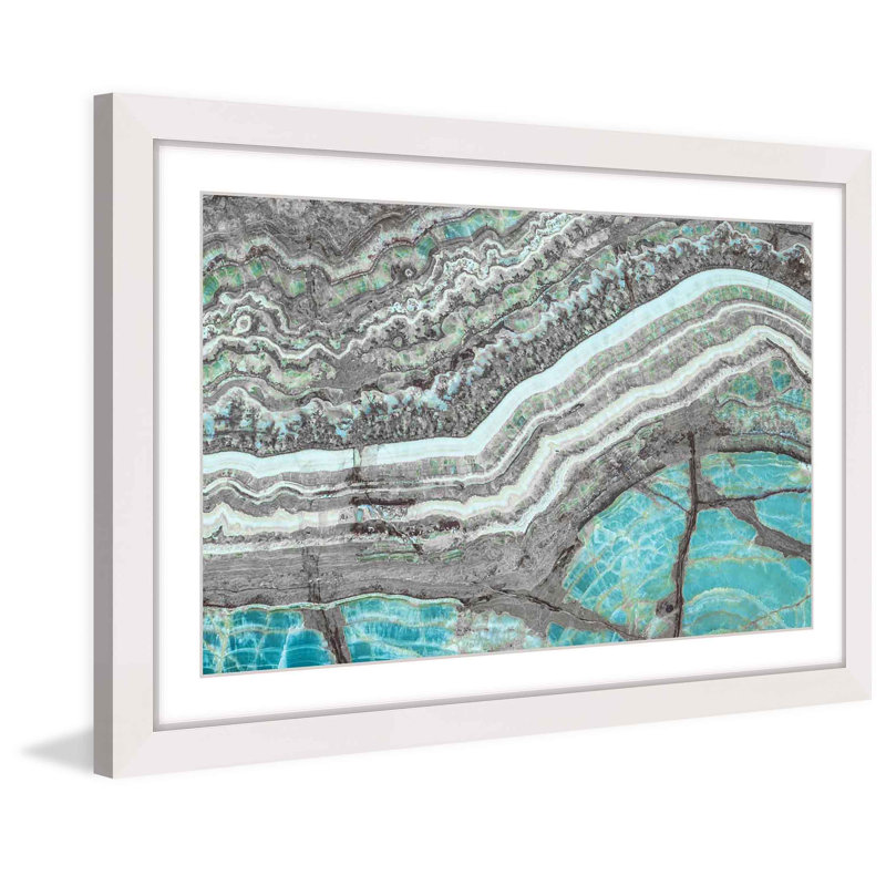 Layers - Single Picture Frame Print, 61cm H x 91cm W x 3.81cm D