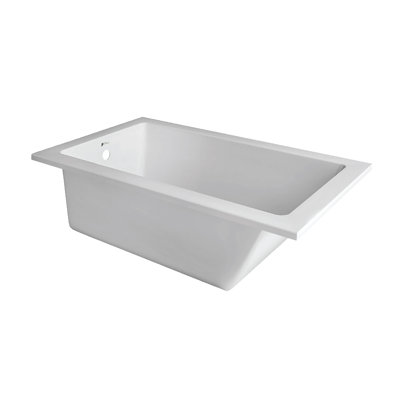 48" x 32" Drop-In Soaking Bathtub
