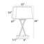 Monterey Metal USB Table Lamp