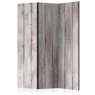 135cm W x 172cm H 3 - Panel Wood Folding Room Divider