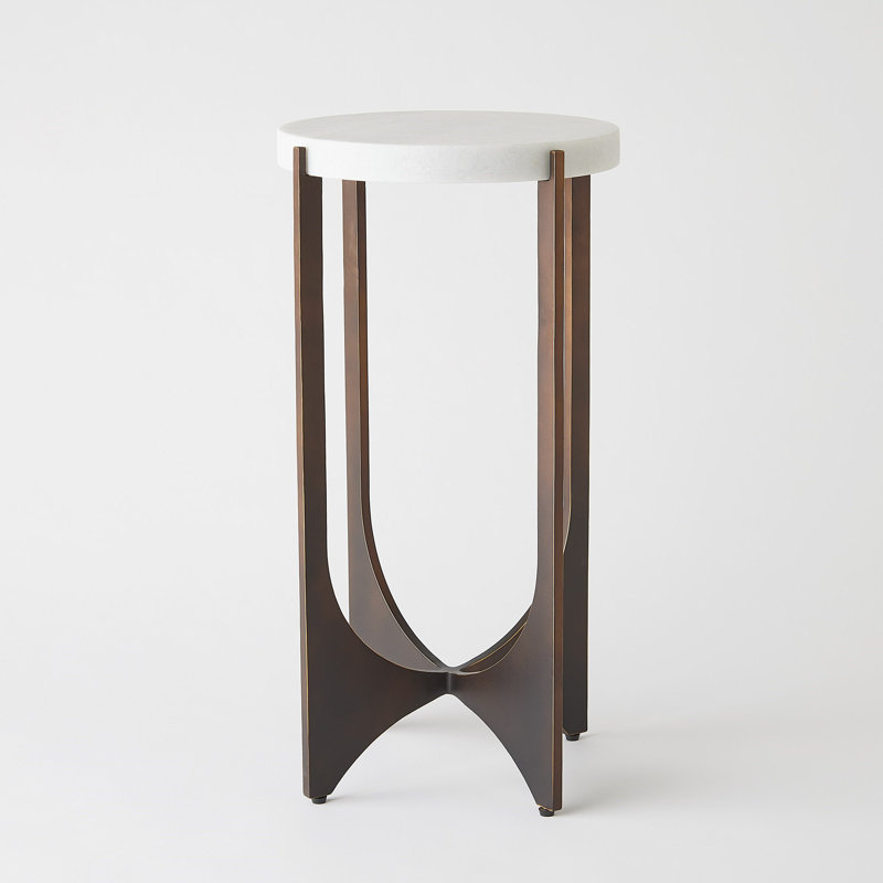 Tempest Marble Top End Table